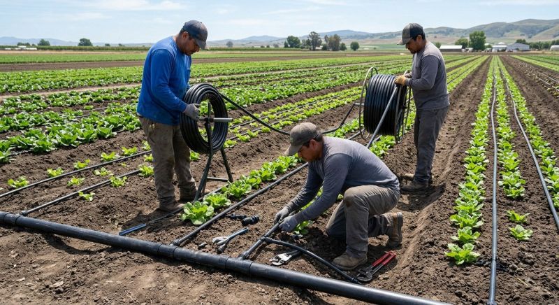 Crop Irrigation Installation in Aiken, SC