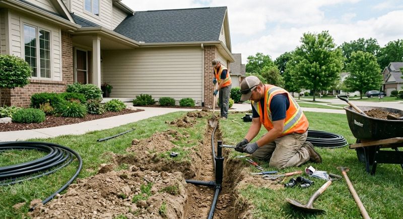 Garden Sprinkler Installation in Aiken, SC