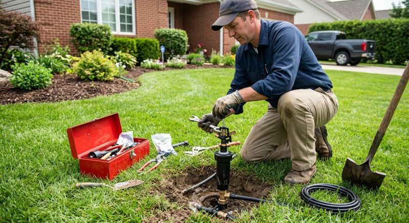 Pop Up Sprinklers Repair in Ventura County, CA