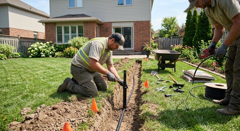 Sprinkler System Relocation in Aiken, SC