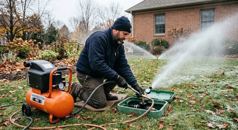 Sprinkler Winterization in Reno, NV