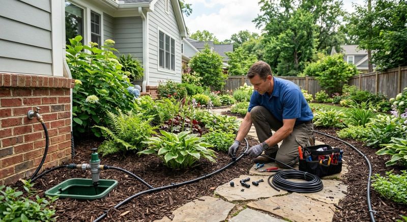 Drip Irrigation Installation in Aiken, SC