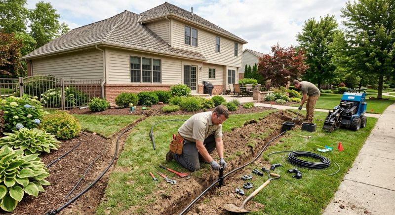 Garden Irrigation Installation in Aiken, SC