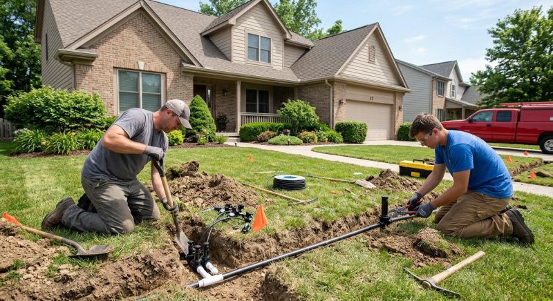 Garden Irrigation Installation in Aiken, SC