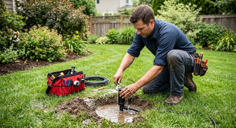 Garden Sprinkler Repair in Ventura County, CA