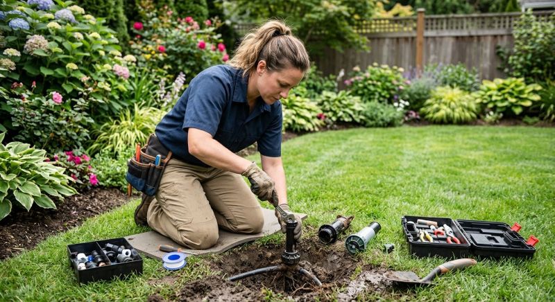 Garden Sprinkler Repair in Honolulu, HI