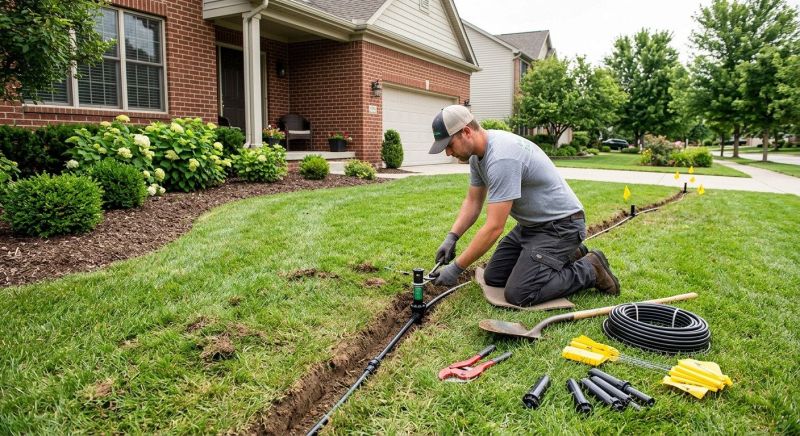 Grass Sprinkler Installation in Aiken, SC