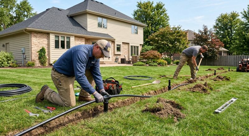 Grass Sprinkler Installation in Ventura County, CA