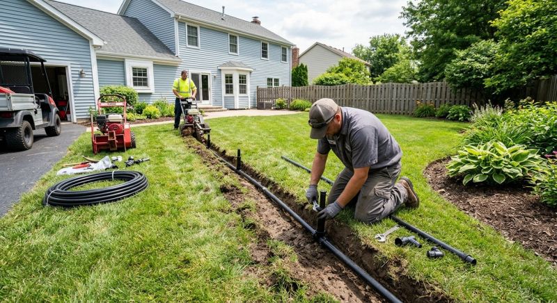 Inground Sprinkler Installation in Aiken, SC