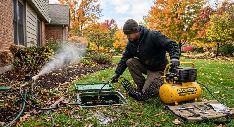 Irrigation Winterization in Ventura County, CA