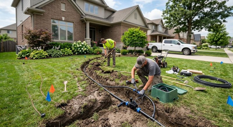 Lawn Sprinkler Installation in Aiken, SC