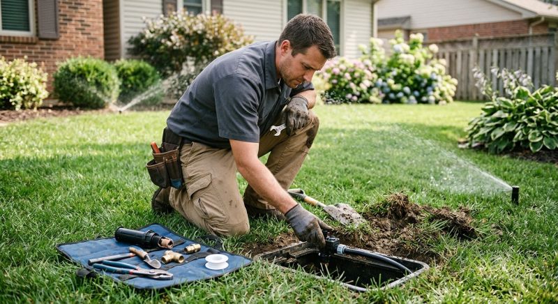 Lawn Sprinkler Repair in Aiken, SC