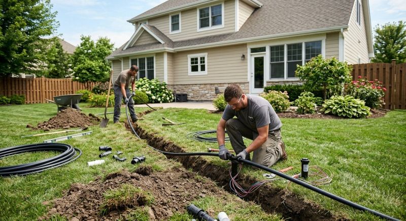 Outdoor Sprinkler Installation in Aiken, SC