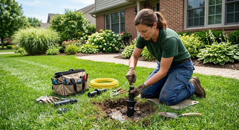 Pop Up Sprinklers Repair in Ventura County, CA