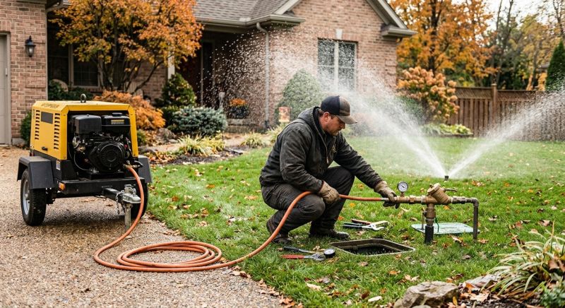 Sprinkler Blowout Service in Carson City, NV