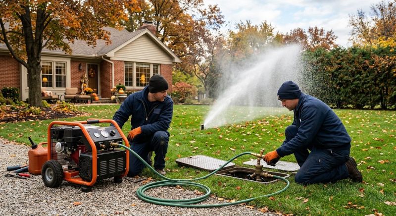 Sprinkler Blowout Service in Reno, NV
