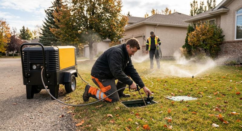 Sprinkler Blowout Service in Ventura County, CA