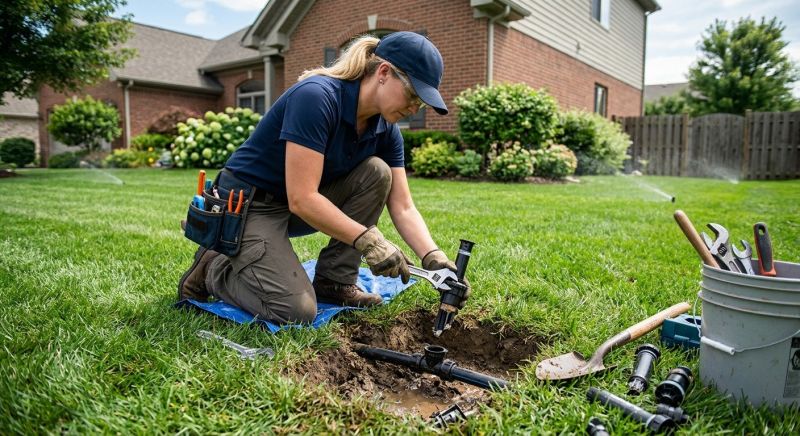 Sprinkler Line Repair in Honolulu, HI