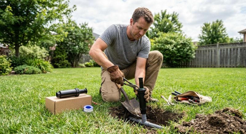 Sprinkler Line Replacement in Ventura County, CA