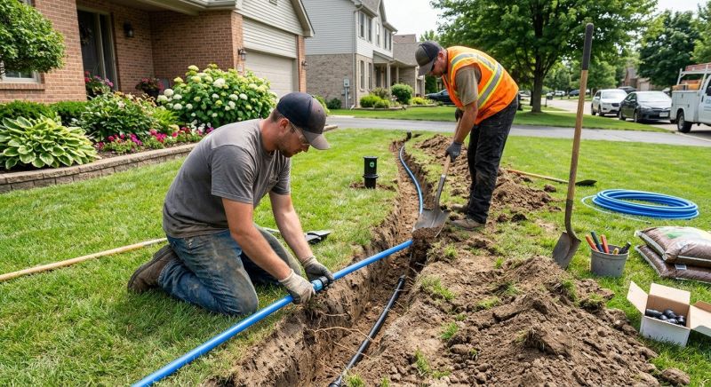 Sprinkler Line Replacement in Ventura County, CA