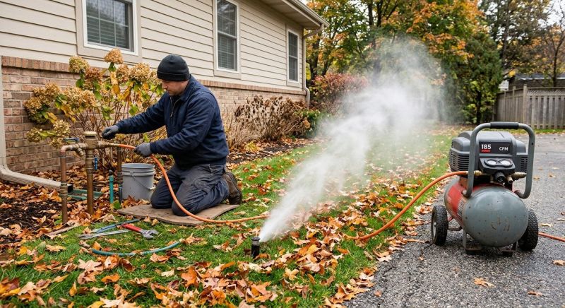 Sprinkler Winterization in Ventura County, CA