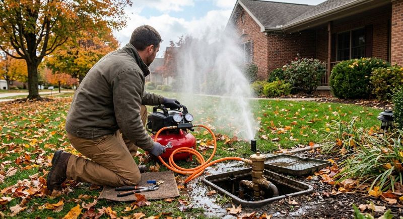 Sprinkler Winterization in Carson City, NV