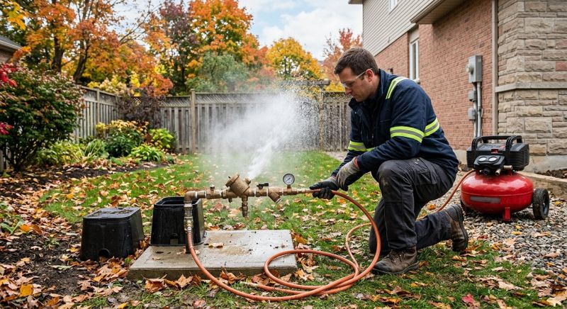 Sprinkler Winterization in Reno, NV