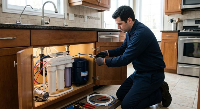 Water Filtration Installation in Columbus, OH
